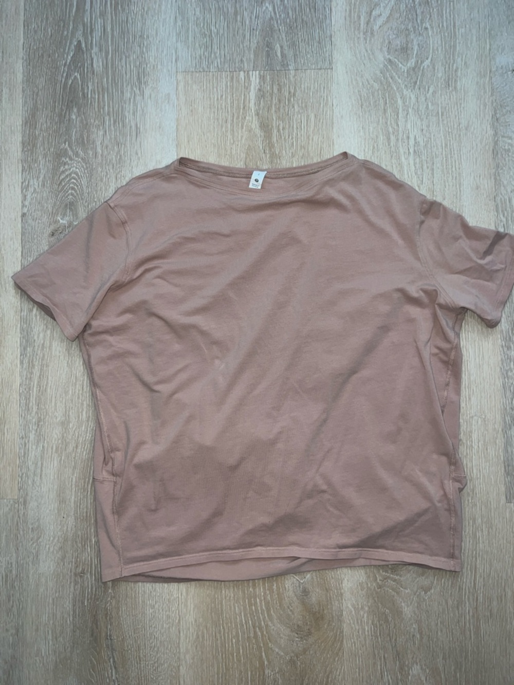 Lululemon Women's Short Sleeve Crewneck Top - beige